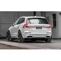 HEICO SPORTIV Rear skirt incl. active quad tailpipe sport exhaust system with flap control, black chrome XC60 (246) MY 18-22 T5/T6/B4/B5/B6 (EC/49/L1/